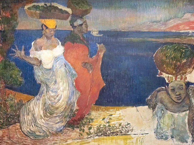 1862-Charles Laval - Donne sulla riva del mare